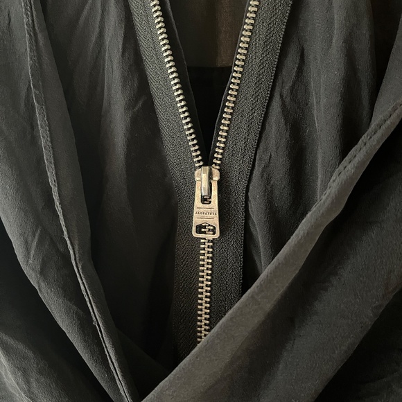 Allsaints Jayda Silk Dress - Picture 3 of 10